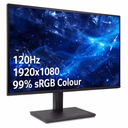 Acer B7 Vero B277G business monitor - 27", Full HD (1920x1080), IPS, 120Hz, 1ms, AdaptiveSync, height adjustable, HDMI, DP, USB-C - Additional view 2