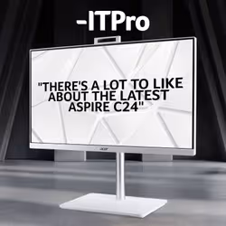 Acer Aspire Intel Core 5 16GB 512GB SSD 23.8" Full HD Windows 11 Home White All-in-One Desktop - Additional view 3