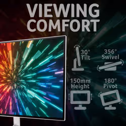 Acer CE270UX Monitor 26.5 inch QHD OLED 240 Hz 0.03 ms White - Additional view 7