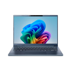 Acer Aspire 14 AI A14-11M-X0Q0 Snapdragon X1-26-100 Laptop 35.6 cm (14") WUXGA 32 GB LPDDR5x-SDRAM 1 TB SSD Wi-Fi 7 (802.11be) Windows 11 Home Blue