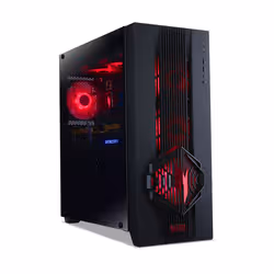 Acer NITRO 70 AMD AMD Ryzen™ 7 9800X3D 32 GB DDR5-SDRAM 1 TB SSD NVIDIA GeForce RTX 5070 Windows 11 Home Tower PC Black - Additional view 4
