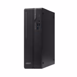 Acer Veriton 2000 compact desktop tower (VX2722G) - Intel Core i5, 16GB RAM, 512GB SSD, Windows 11 Pro, black - Additional view 3