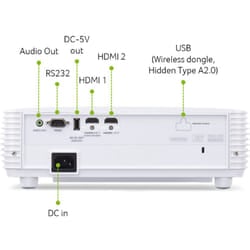 Acer HL6513i Standard throw projector 4000 ANSI lumens DLP UHD 4K (3840x2160) 3D White