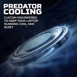 Acer Predator Helios Neo 16 AI (PHN16-I71) gaming laptop - Intel Core Ultra 9 290HX Plus, NVIDIA RTX 5080, 16" 240Hz WQXGA (2560x1600), 32GB DDR5, 1TB SSD - Additional view 6