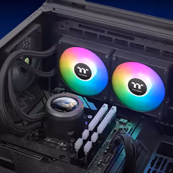 Thermaltake CL-W414-PL12SW-A computer cooling system Processor Liquid cooling kit 12 cm Black - Additional view 6