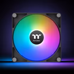 Thermaltake CT120 Reverse ARGB Computer case Fan 12 cm Black 2 pc(s) - Additional view 4