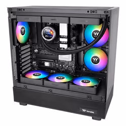 Thermaltake CT120 Reverse ARGB Computer case Fan 12 cm Black 2 pc(s) - Additional view 5
