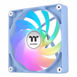 Thermaltake Fan Hydrangea Blue CT120, Fan, 12 cm, 500 RPM, 2000 RPM, Blue, White