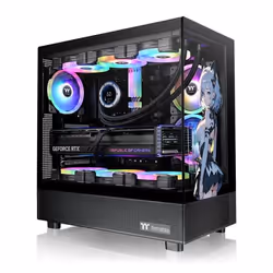 Thermaltake View 270 SP Edition, Midi Tower, PC, Black, EATX, micro ATX, SPCC, 18 cm