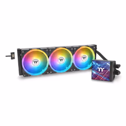 Thermaltake MAGFloe 360 Ultra ARGB, All-in-one liquid cooler, 12 cm, 500 RPM, 2000 RPM, Black