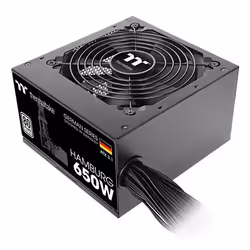 Thermaltake HAMBURG, 650 W, 200 - 240 V, 650 W, 50/60 Hz, 6 A, Active