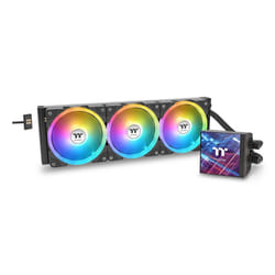 Thermaltake MAGFloe 420 Ultra ARGB Processor All-in-one liquid cooler 14 cm Black 1 pc(s)