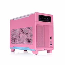 Thermaltake TR100, Mini Tower, PC, Pink, Mini-ITX, SPCC, Steel, 6.8 cm