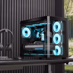 Aerocool P500C Midi Tower Black - Additional view 5