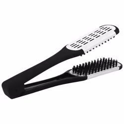 Professional Straightening Brush Hairdressing tool Double-sided brush Hair straightening