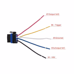 Waterproof Integrated Automobile Relay Dc/12V 40A Auto Relay