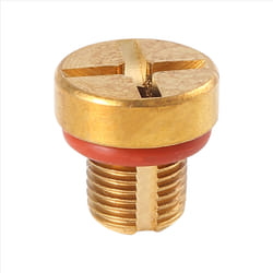 Radiator Overflow Coolant Expansion Tank Bleeder Screw Gold
