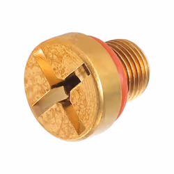 Radiator Overflow Coolant Expansion Tank Bleeder Screw Gold