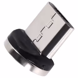 Round Magnetic Cable Plug Phone Microusb Android Charging Adapter