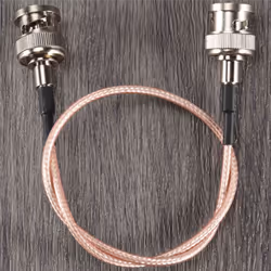 2Pcs 3G HD SDI Cable BNC Cable 30cm for Cameras Video Equipment