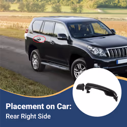 Rear Right Exterior Door Handle for Prado Land Cruiser