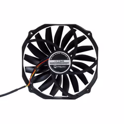 Prolimatech Ultra Sleek Vortex 14 Computer case Fan 14 cm Black