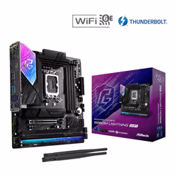 Asrock B860M LIGHTNING WIFI. Intel B860. 1851. Micro ATX. 4 DDR5. HDMI