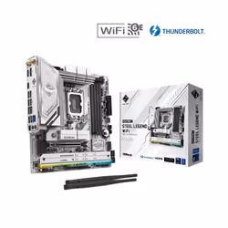Asrock B860M STEEL LEGEND WIFI. Intel B860. 1851. Micro ATX. 4 DDR5. H