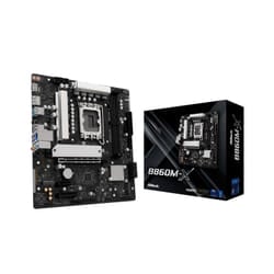 Asrock B860M-X. Intel B860. 1851. Micro ATX. 2 DDR5. HDMI. DP. 2.5G LA