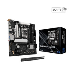 Asrock B860M-X WIFI. Intel B860. 1851. Micro ATX. 2 DDR5. HDMI. DP. Wi