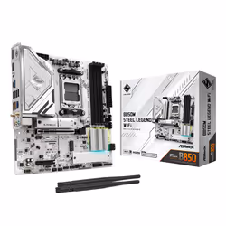Asrock B850M Steel Legend WiFi AMD B850 Socket AM5 micro ATX - Additional view 6