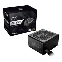 Asrock PRO-650B power supply unit 650 W 24-pin ATX ATX Black
