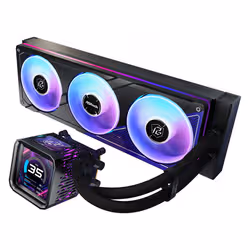 Asrock Phantom Gaming 360 LCD Processor Liquid cooling kit 12 cm Black - Additional view 2