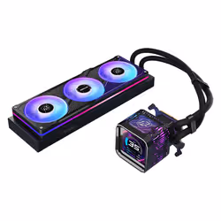 Asrock Phantom Gaming 360 LCD Processor Liquid cooling kit 12 cm Black - Additional view 5