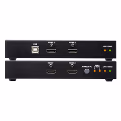 ATEN USB HDMI Dual View HDBaseT 2.0 KVM Extender (4K@100m for Single View) - Additional view 2
