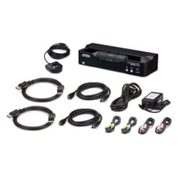 ATEN 2-Port USB 3.0 8K DisplayPort KVMP™ Switch (Cables included)