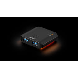 ATEN 2 x 2-Port USB 3.2 Gen 1 Peripheral Sharing Switch