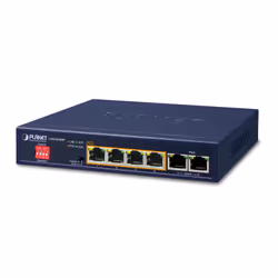 PLANET GSD-604HP, Unmanaged, Gigabit Ethernet (10/100/1000), Power over Ethernet (PoE)