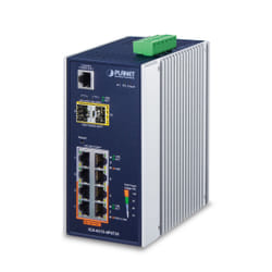 PLANET IGS-4215-4P4T2S network switch Managed L2/L4 Gigabit Ethernet (10/100/1000) Power over Ethernet (PoE) Blue, White