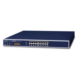 PLANET UPOE-800G network switch Managed Gigabit Ethernet (10/100/1000) Power over Ethernet (PoE) Blue
