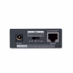 PLANET POE-172S network splitter Power over Ethernet (PoE) Black - Additional view 4