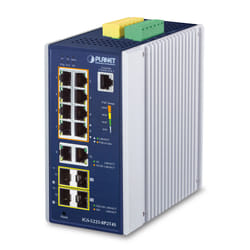 PLANET IP30 Industrial L2+/L4 8-Port Managed L2+ Gigabit Ethernet (10/