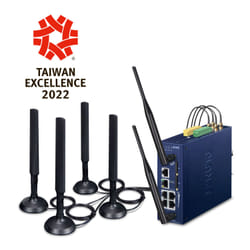PLANET Industrial 5G NR Cellular gateway/controller 10. 100. 1000 Mbit