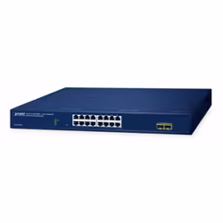 NMS is Integrated to Improve Network Management EfficiencyPLANET GS-2210-16T2S Smart Ethernet switch combined with NMS System ...