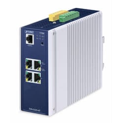 PLANET IP30 DIN-rail Industrial L2+ Managed L2+ Gigabit Ethernet (10/1