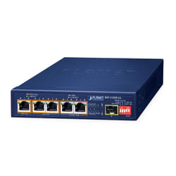 PLANET BSP-115HP-5A network switch Unmanaged Gigabit Ethernet (10/100/1000) Power over Ethernet (PoE) Blue