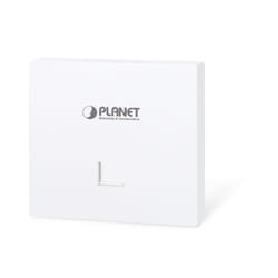 PLANET Wi-Fi 7 3600Mbps 802.11be Dual Band In-wall Wireless Access Point, one 1G/2.5Gbps 802.3at PoE+ WAN/LAN White Power over Ethernet (PoE)