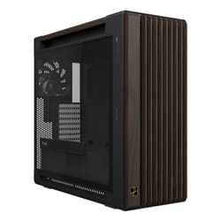 ASUS ProArt PA602 Wood Edition Modern Black - Tempered Glass Panel Midi Tower Black, Wood