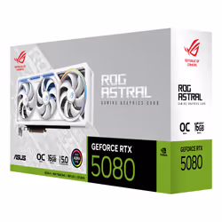ASUS ROG Astral - -RTX5080-O16G-WHITE NVIDIA GeForce RTX 5080 16 GB GDDR7 - Additional view 8