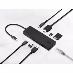 ASUS DC210 USB 3.2 Gen 1 (3.1 Gen 1) Type-C 5000 Mbit/s Black - Additional view 8